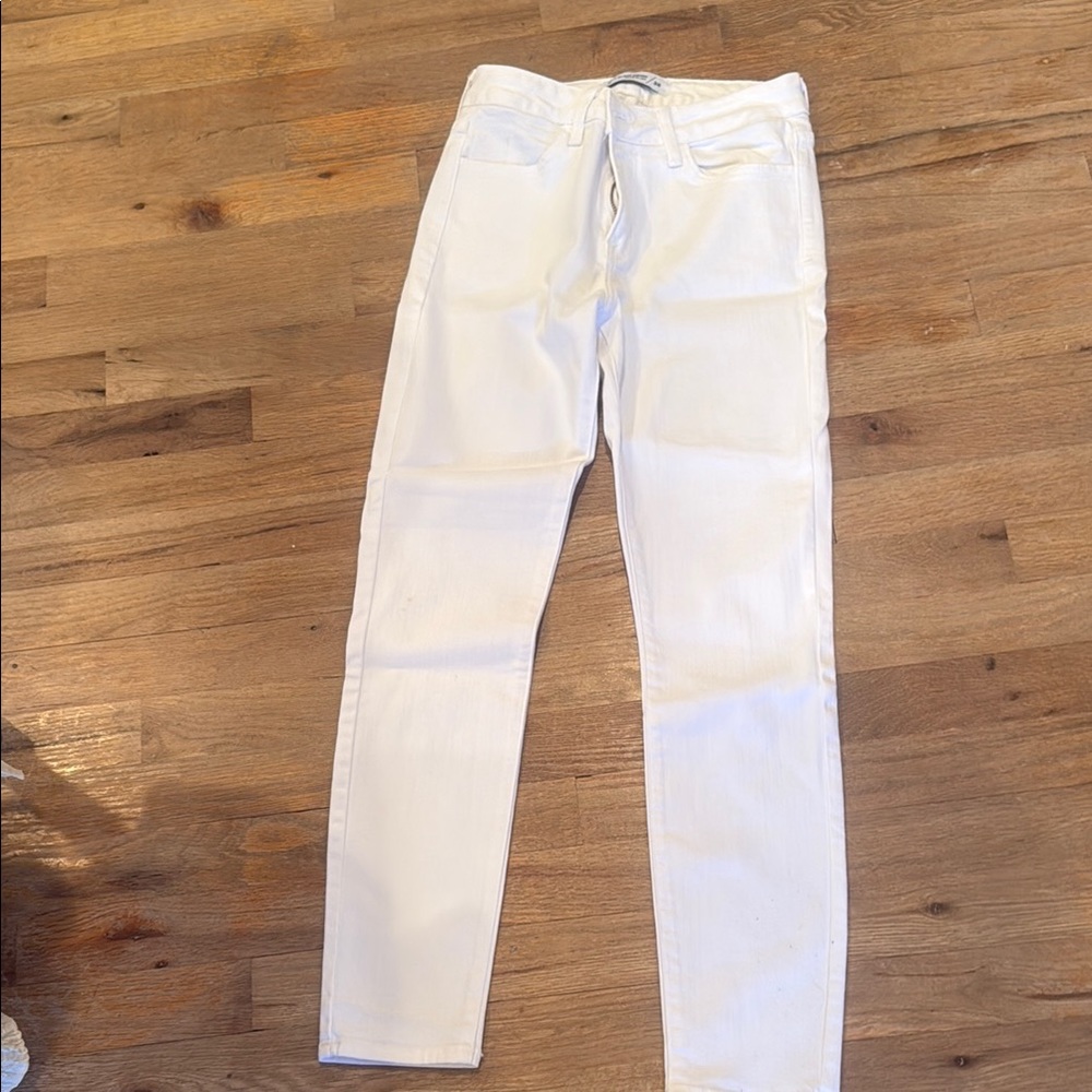 Women's Just Black White Jeans